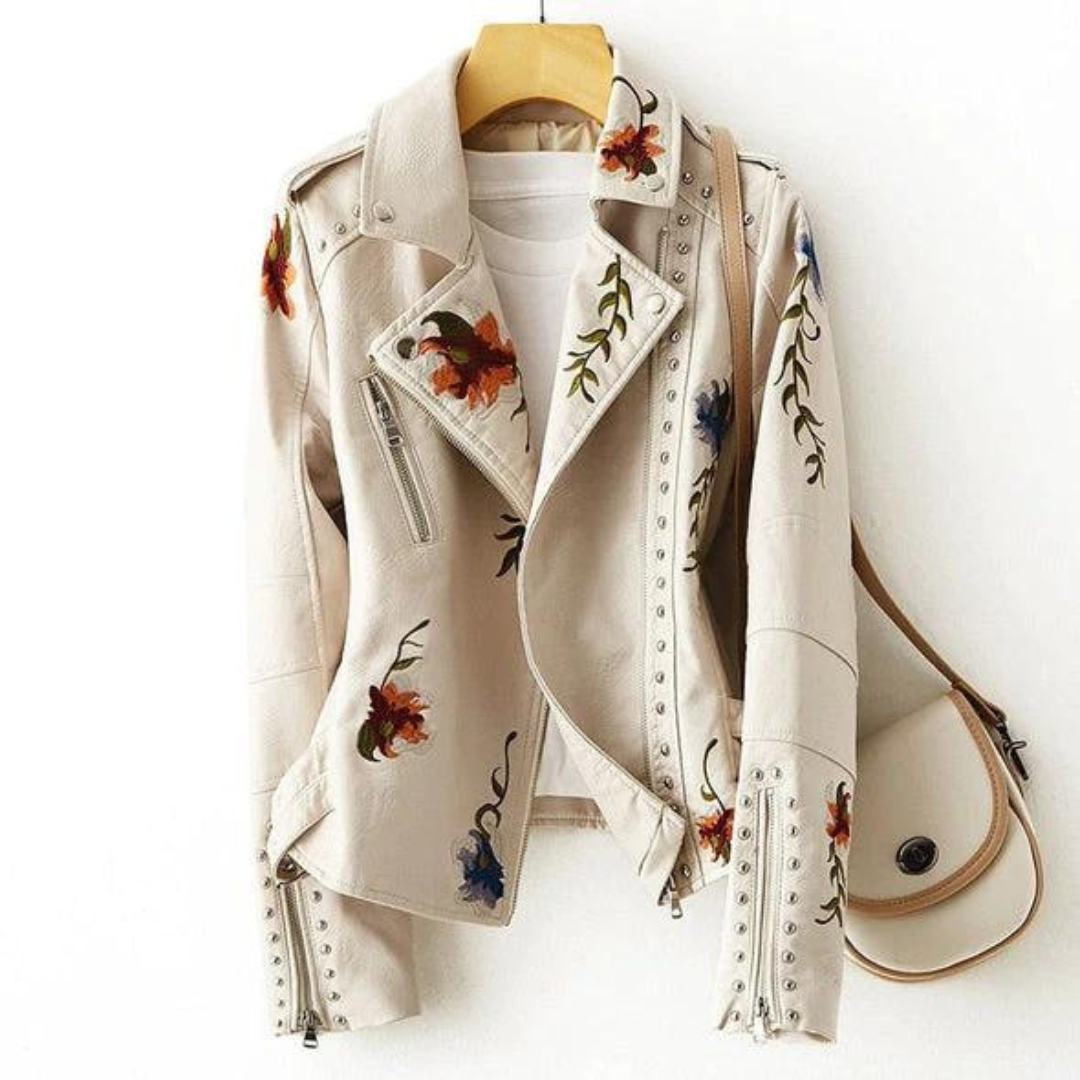Livia | Giacca floreale retro chic 0