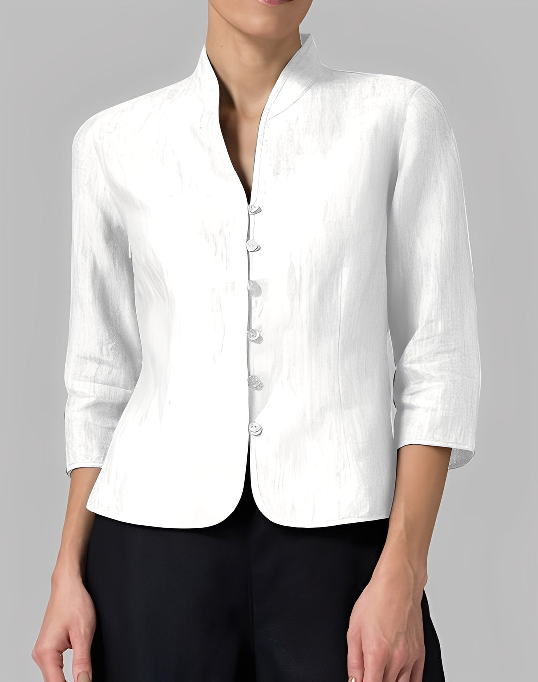 Lolicia - Blusa casual con maniche a tre quarti per donne 3