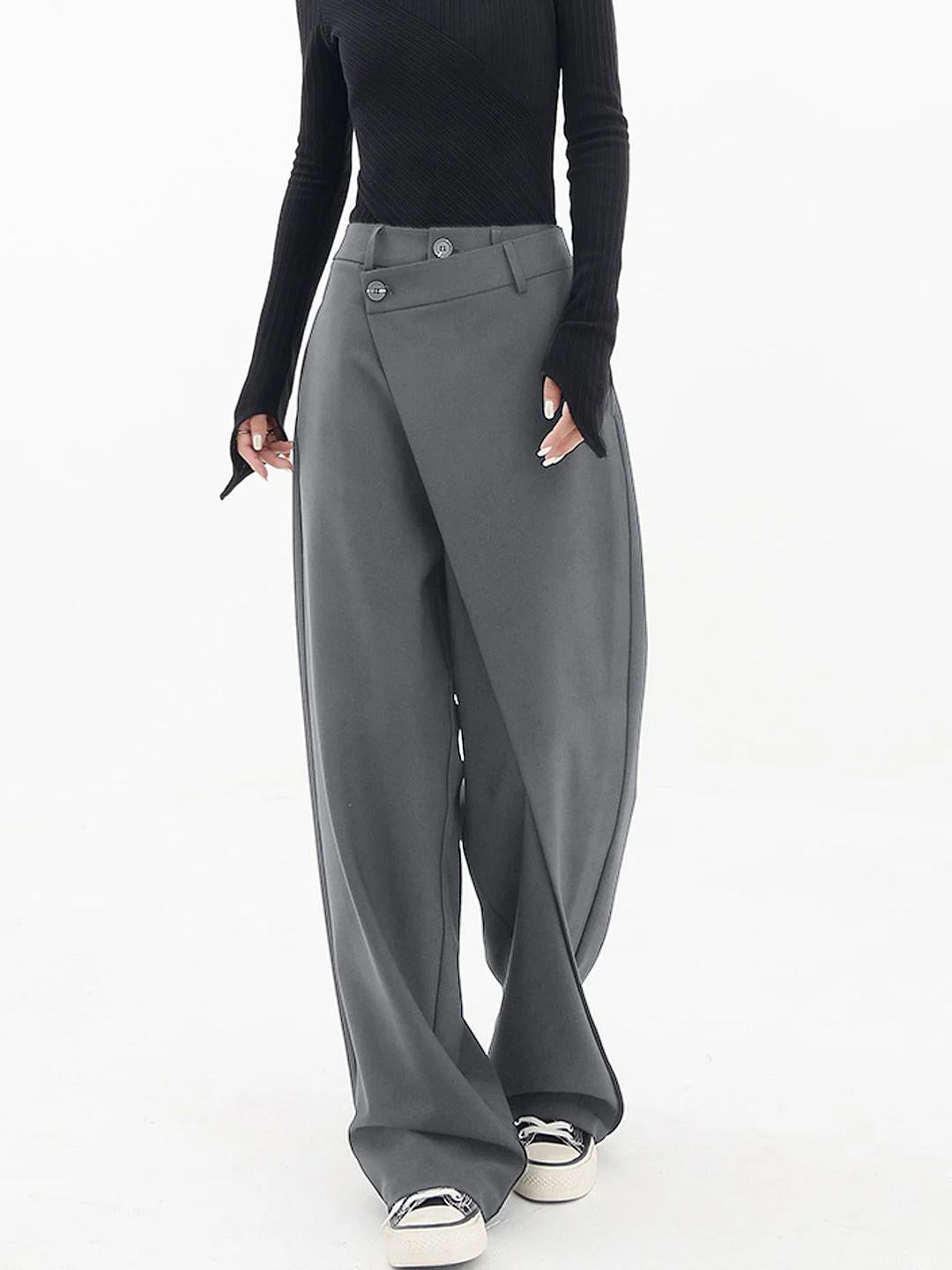 Luciana – Pantaloni a Gamba Larga Eleganti 1