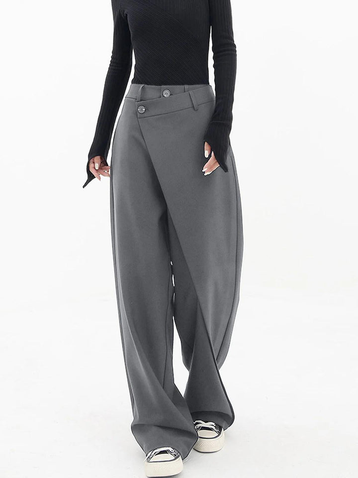 Luciana – Pantaloni a Gamba Larga Eleganti 1