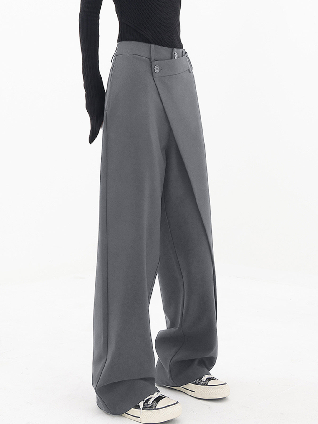 Luciana – Pantaloni a Gamba Larga Eleganti 4