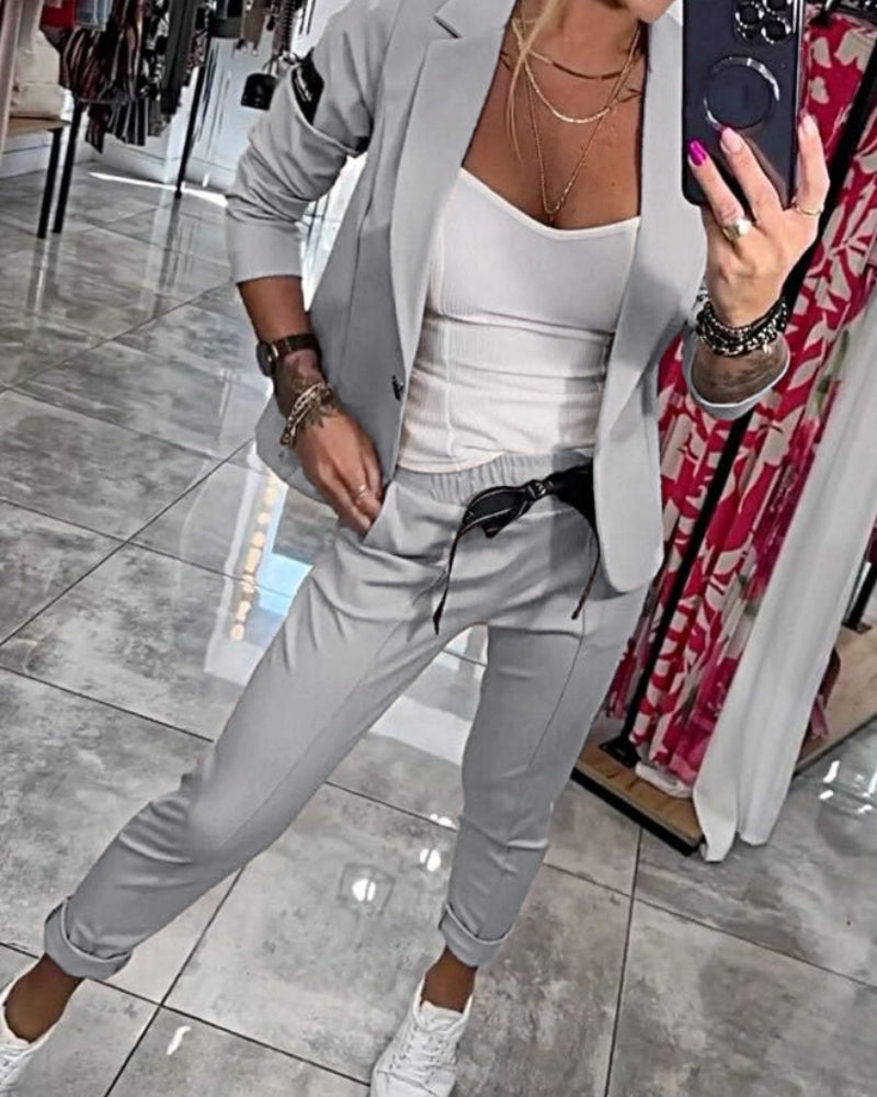 Malou | Completo: top, giacca e pantaloni 2
