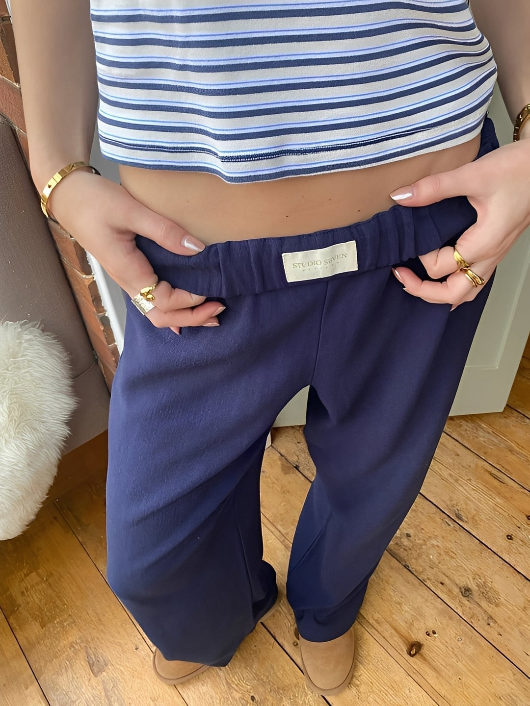 Malvina - Casual, semplice pantaloni lounge per donne 2