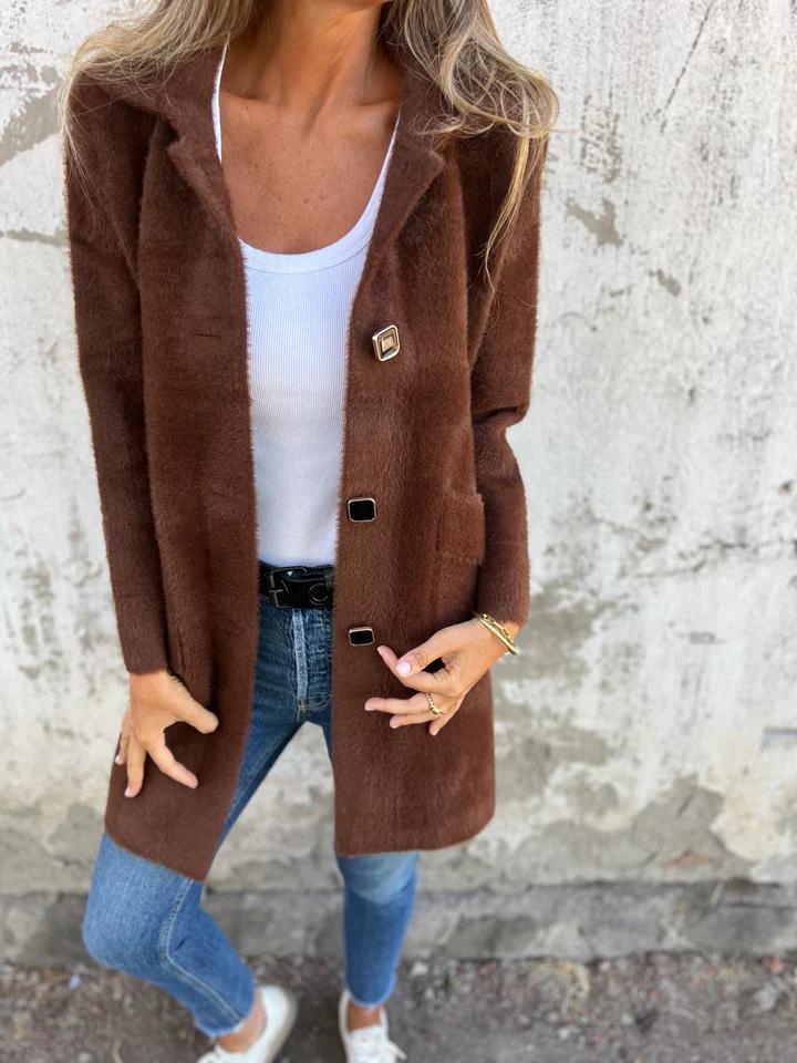 Marce | Cappotto Elegante a Maglia Grossa 1