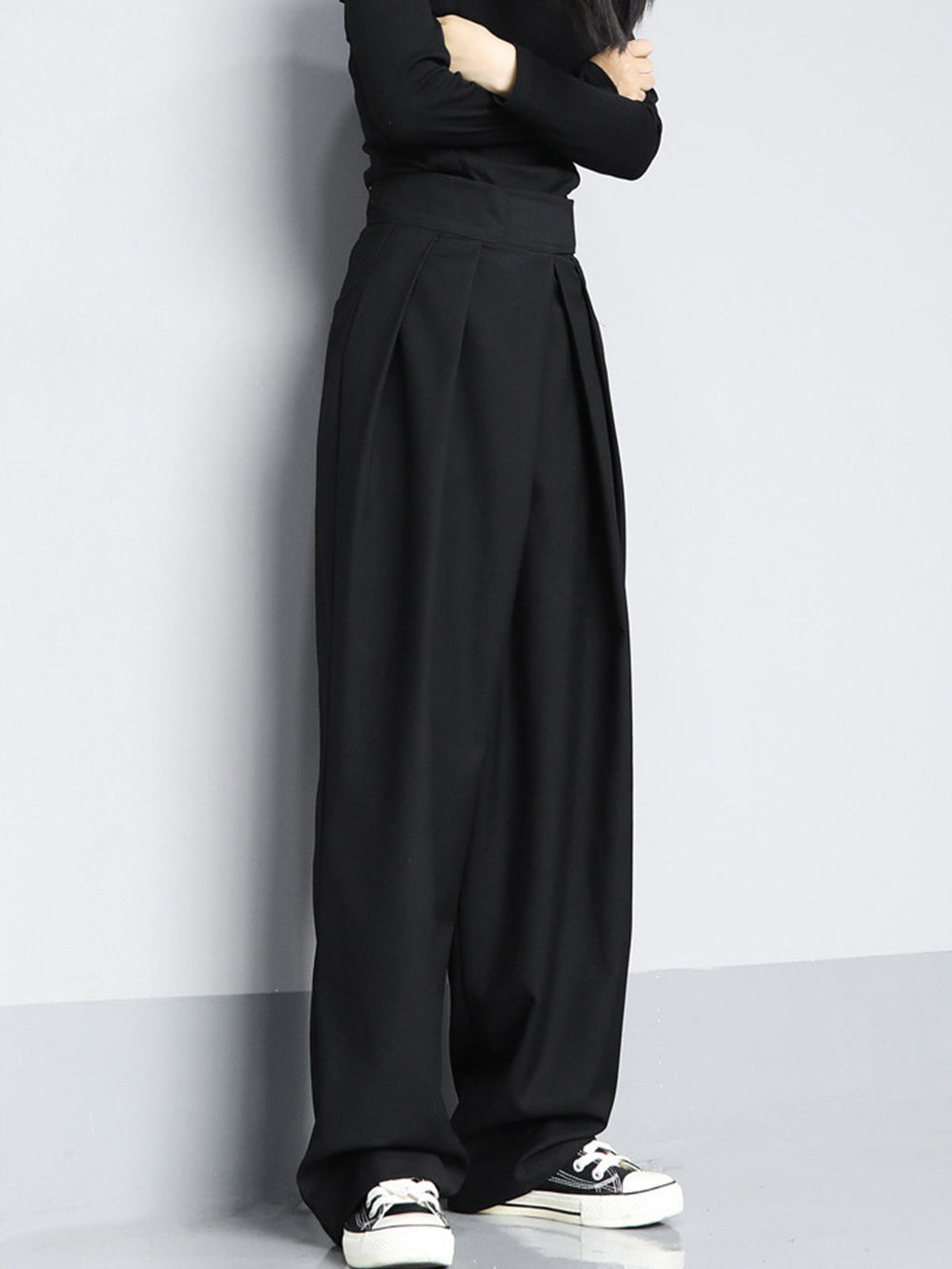 Marisa – Pantaloni larghi con chiusura a velcro 1
