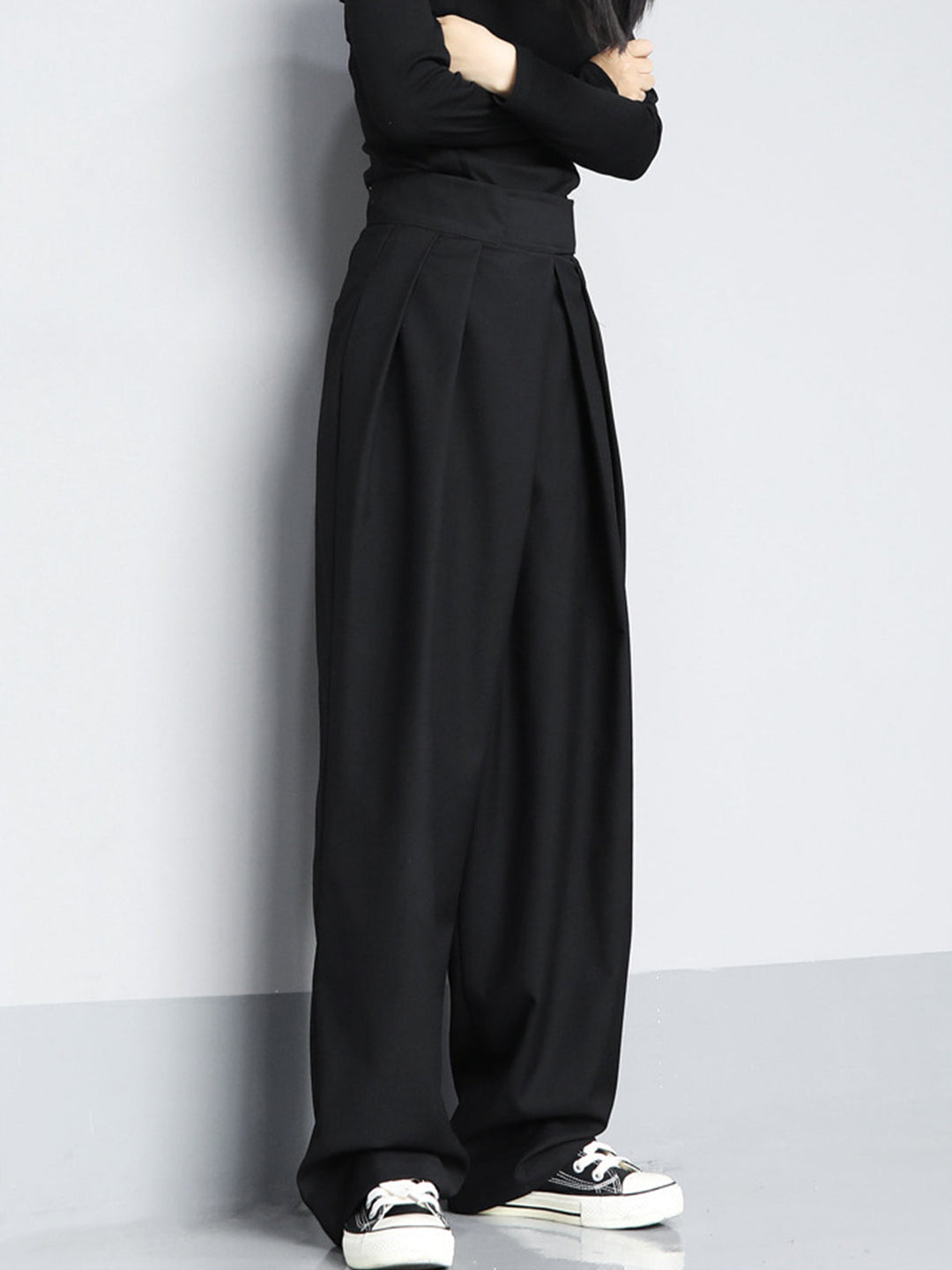 Marisa – Pantaloni larghi con chiusura a velcro 1