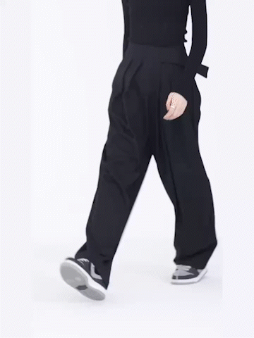 Marisa – Pantaloni larghi con chiusura a velcro 3