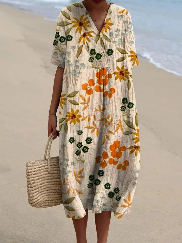 Marisol - Abito floreale casual in stile vintage 3