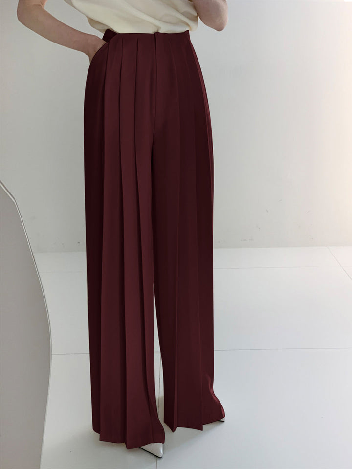 Marlene – Pantaloni Plissettati in Alta Vita 8