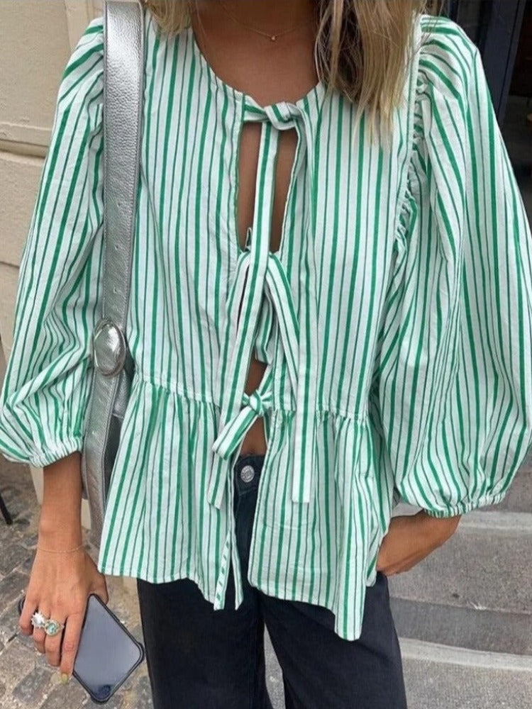 Marta – Blusa a Righe 0