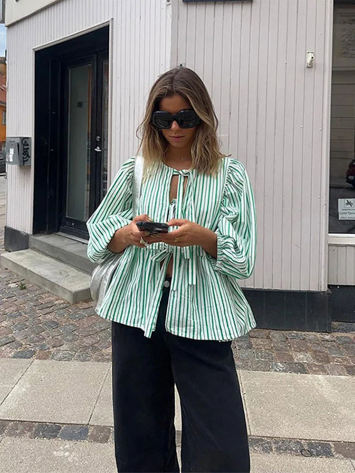 Marta – Blusa a Righe 5