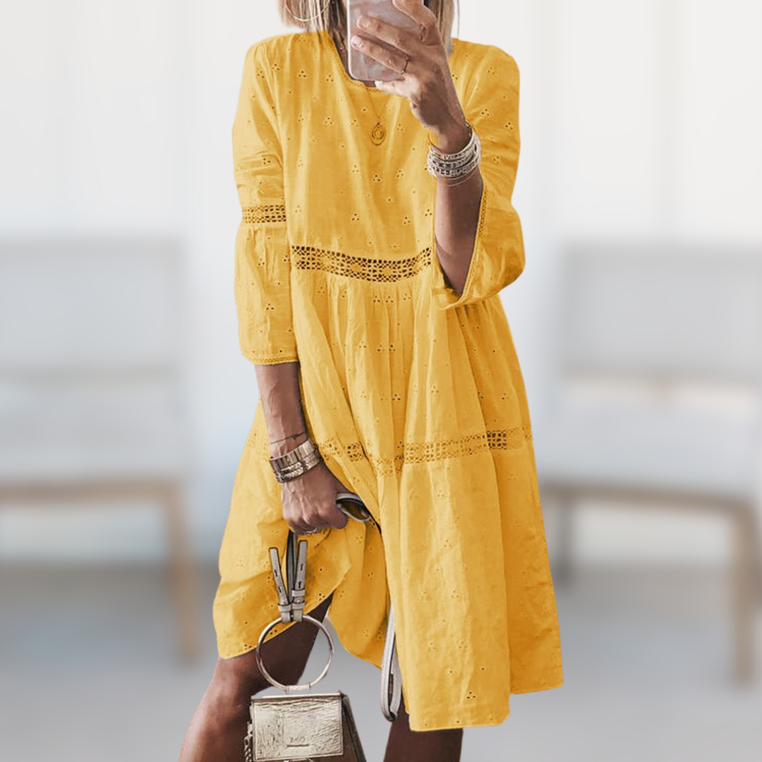 Marzia | Abito Elegante Ricamato 3