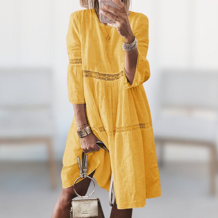 Marzia | Abito Elegante Ricamato 3