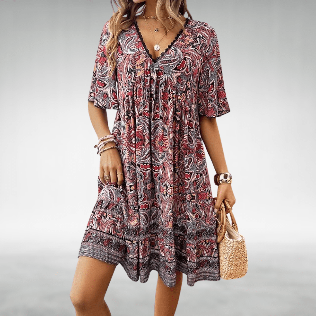 Mayamo | Abito scampanato Boho Bennett 2