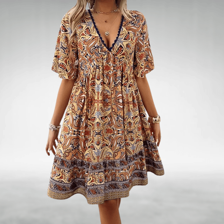Mayamo | Abito scampanato Boho Bennett 3