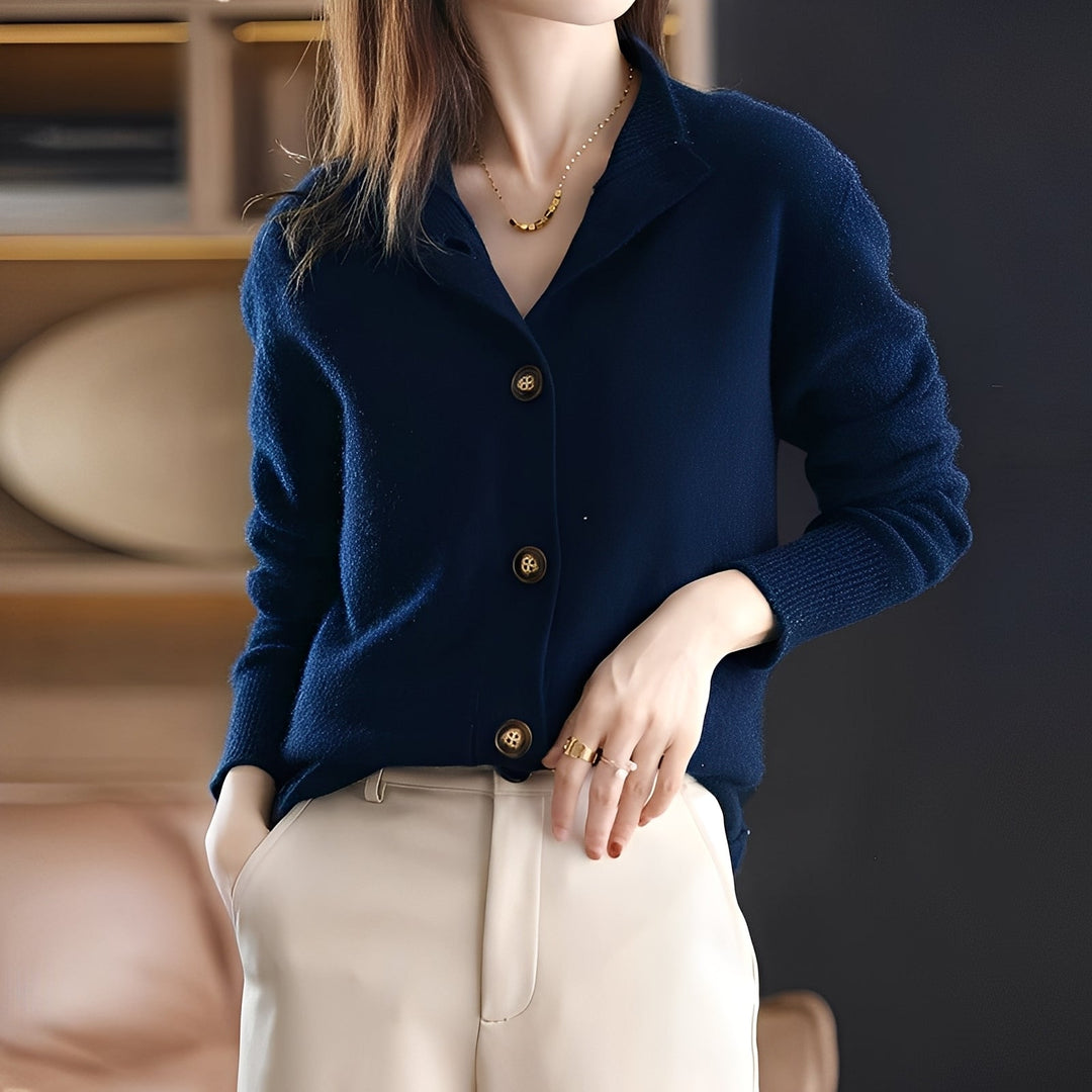 Melba - Classico maglione di lana morbido per donne 4