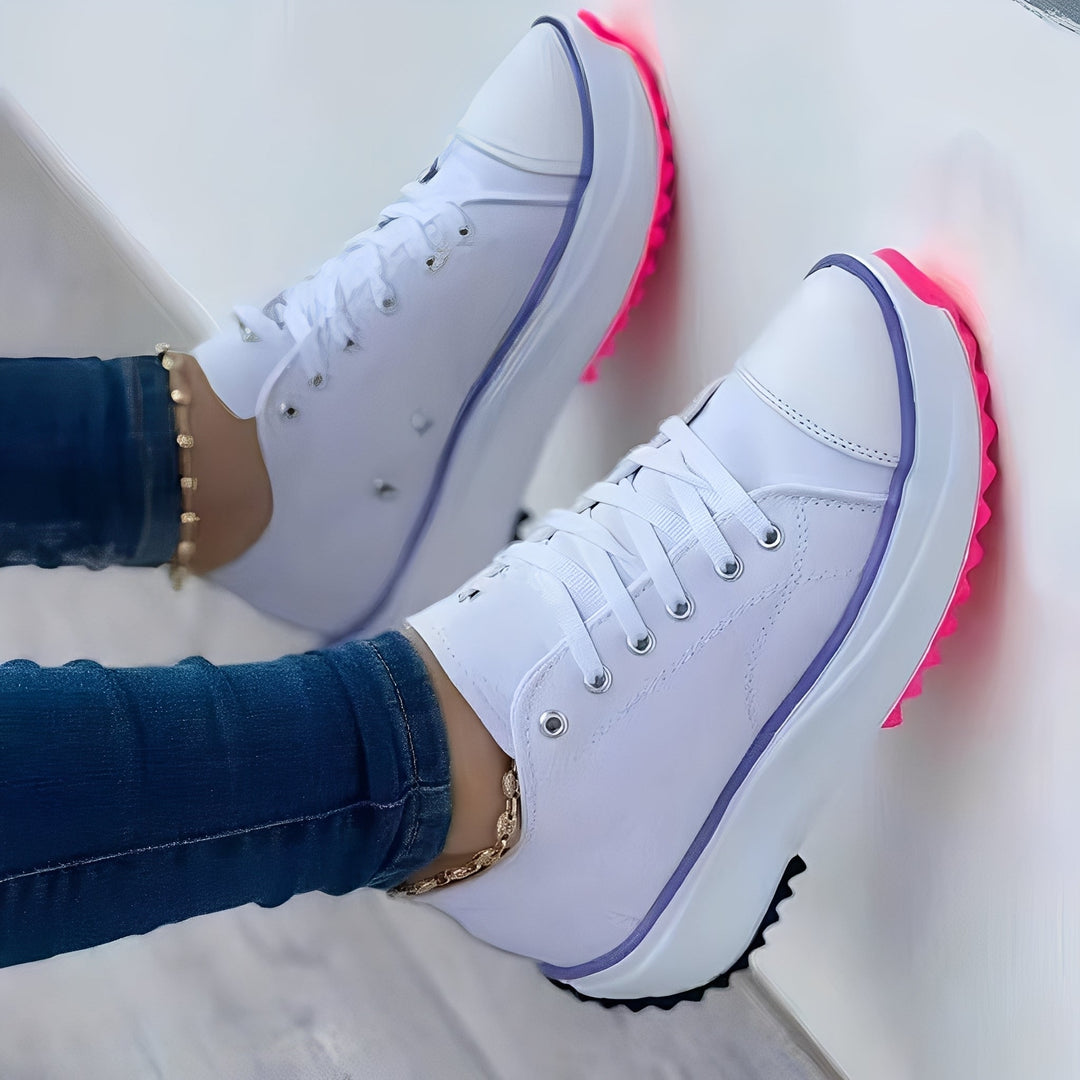 Mellony - Scarpe casual con suole spesse per donne 0