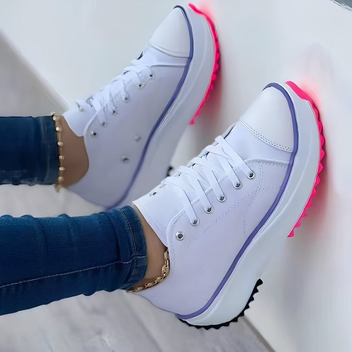 Mellony - Scarpe casual con suole spesse per donne 0