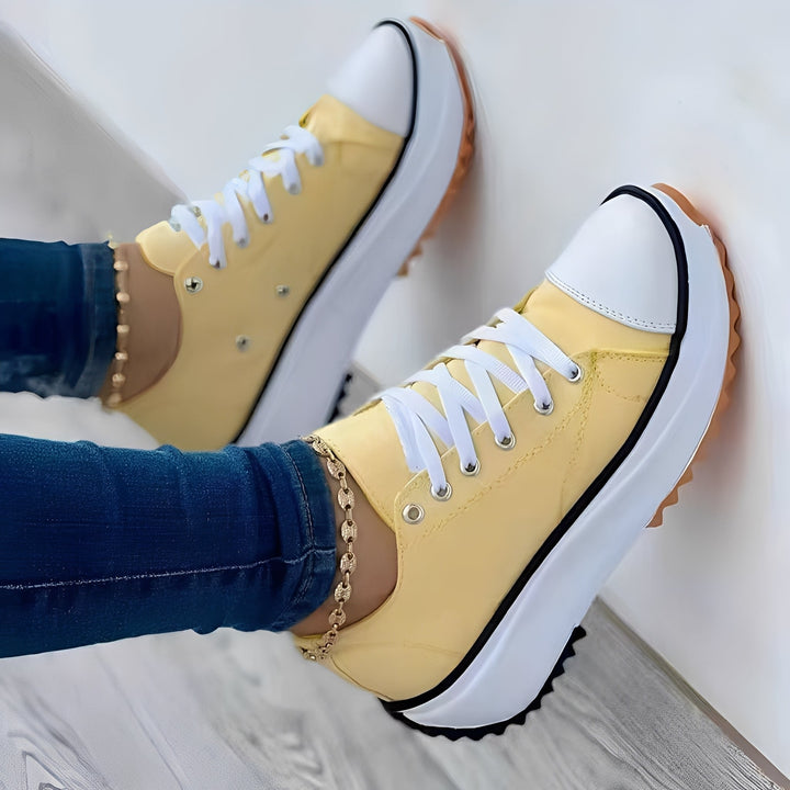 Mellony - Scarpe casual con suole spesse per donne 2