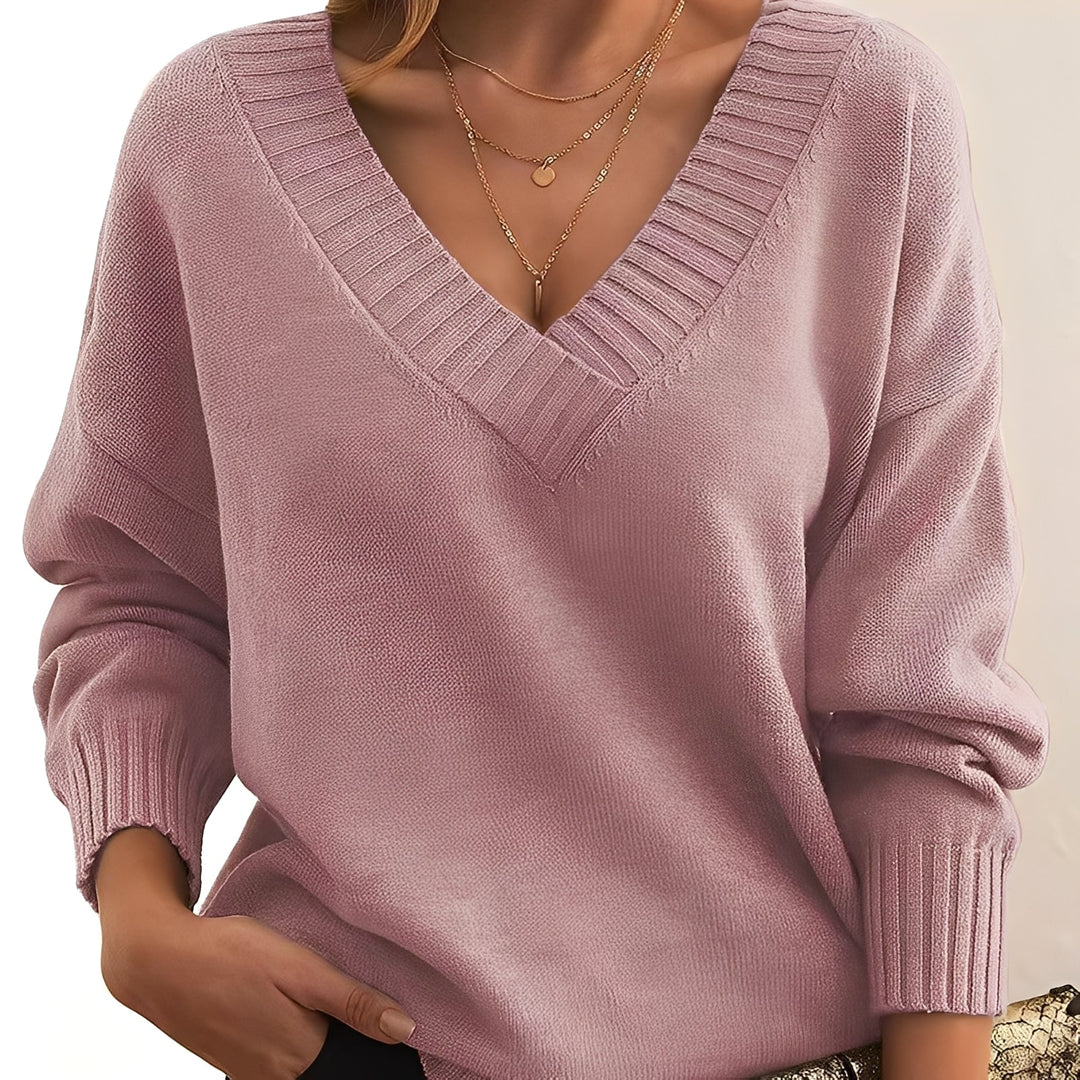 Merideth - Semplice, versatile maglione per donne 0