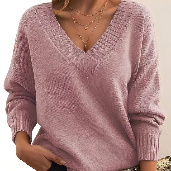 Merideth - Semplice, versatile maglione per donne 0
