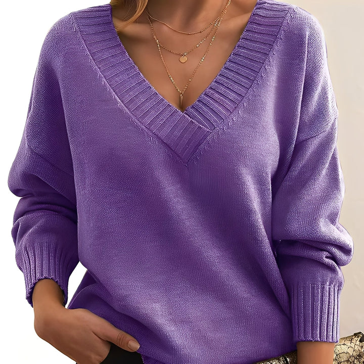 Merideth - Semplice, versatile maglione per donne 4
