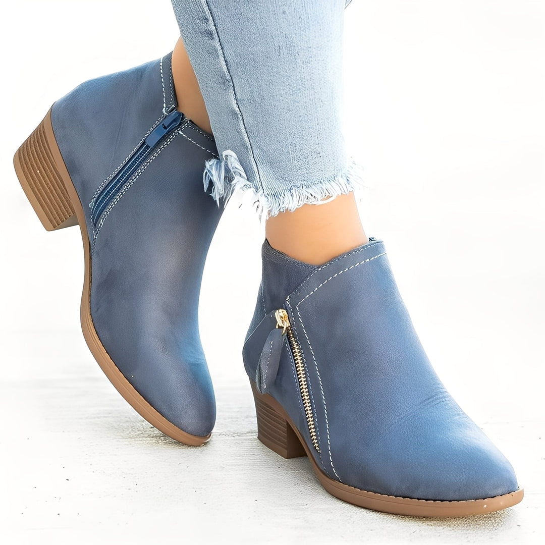 Mirabelle - Stivaletti eleganti con zip per donne 2