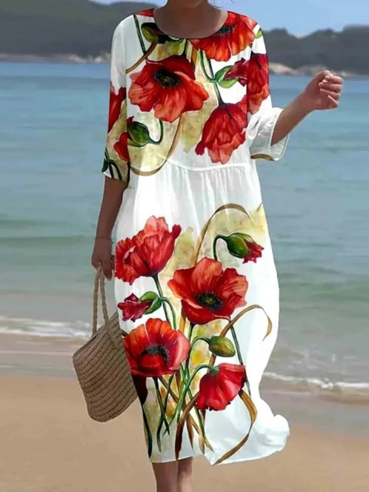 Miranda - Elegante Abito Floreale 6