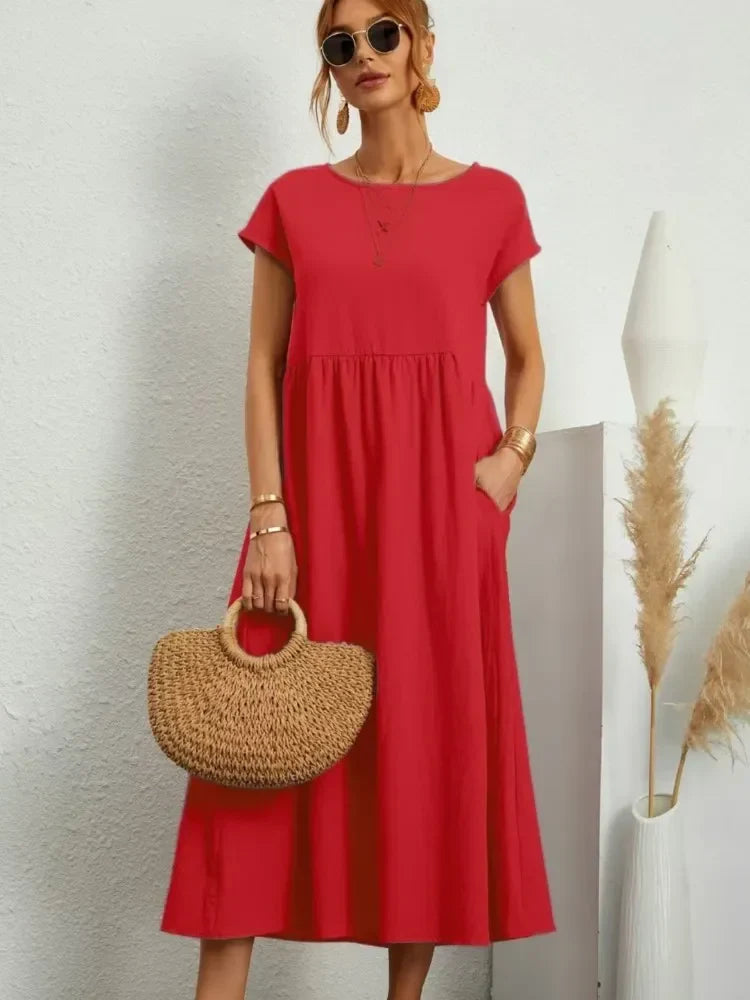 Mirella | Abito Lungo Cerimonia – Elegante, Fluido & Versatile 1