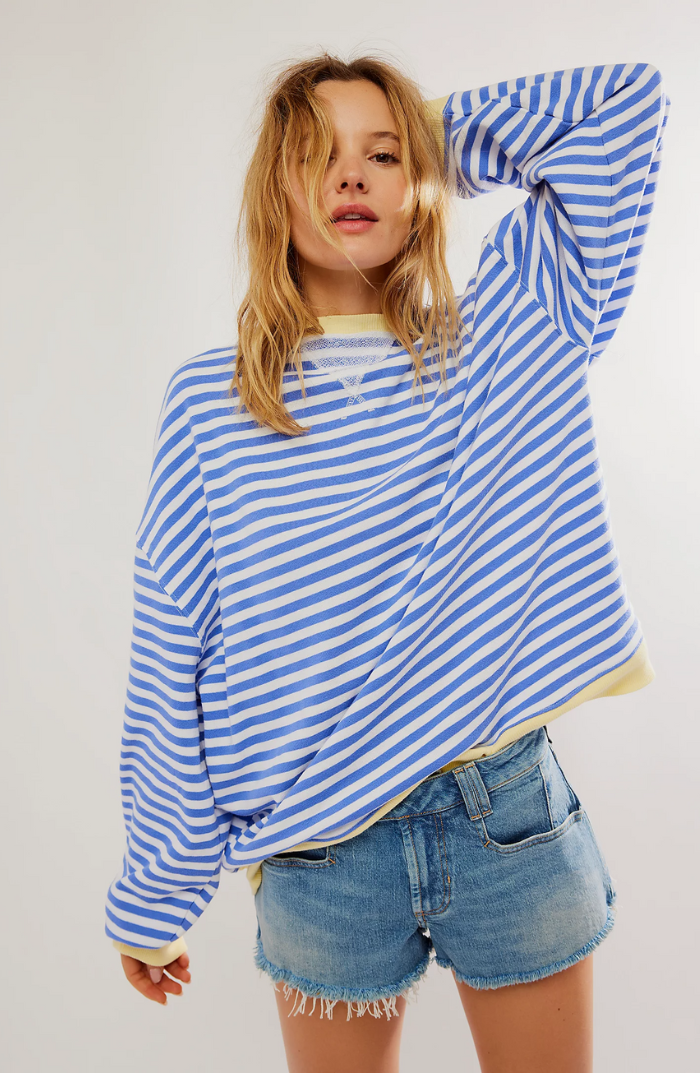 Monika – Maglione a righe da donna 0
