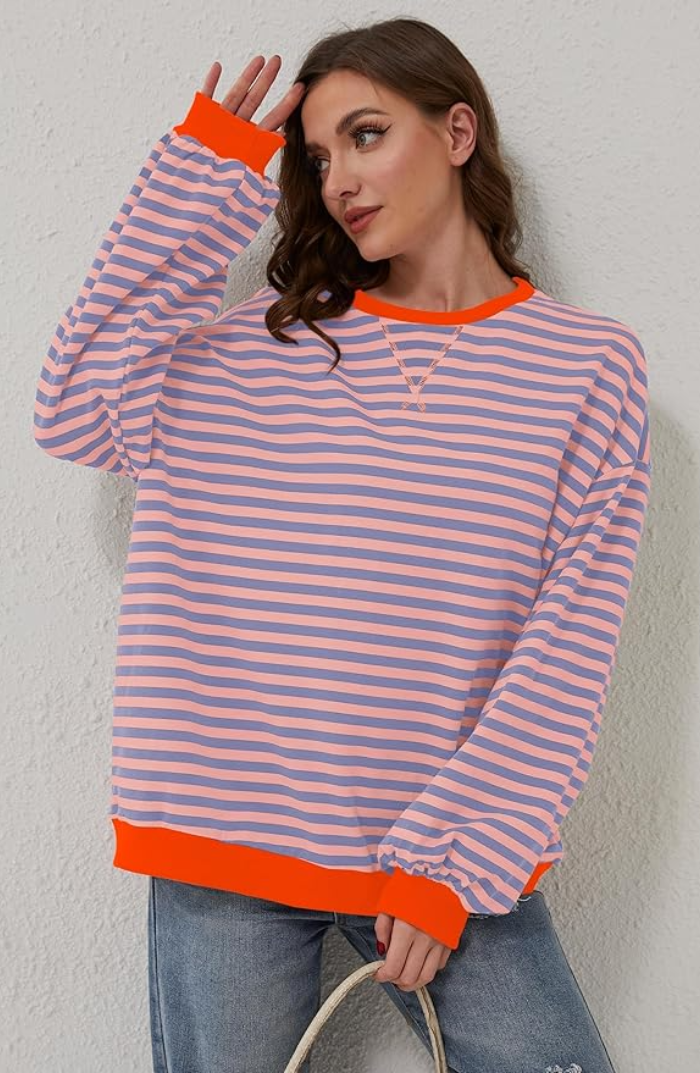 Monika – Maglione a righe da donna 4