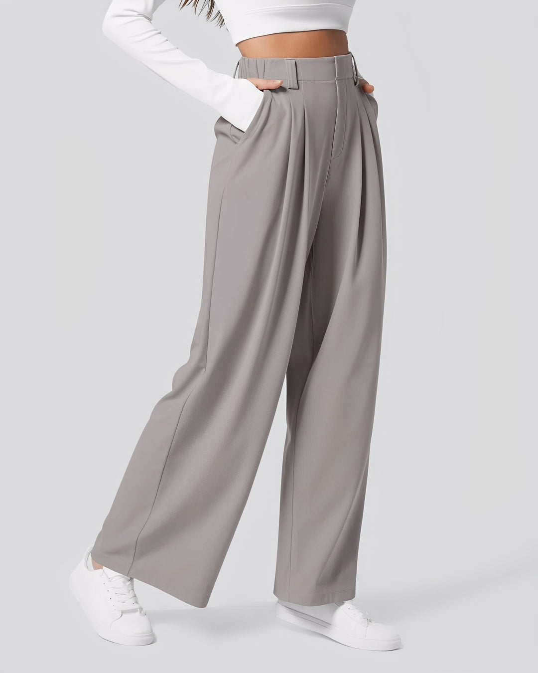 Montana - Pantaloni dritti elastici per donne 4