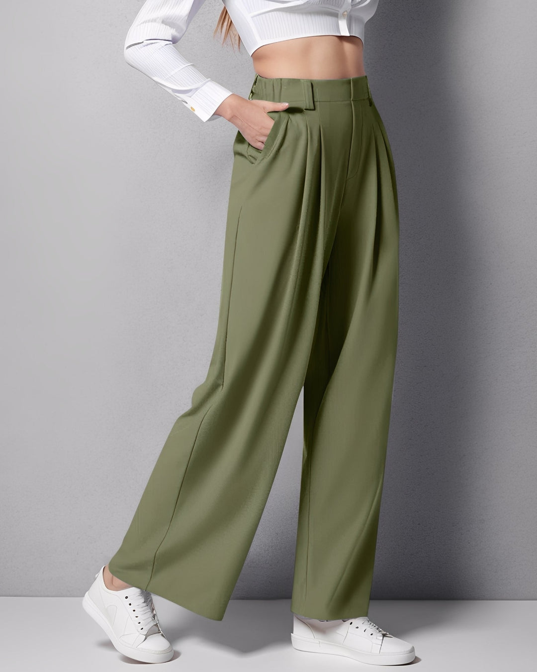 Montana - Pantaloni dritti elastici per donne 5