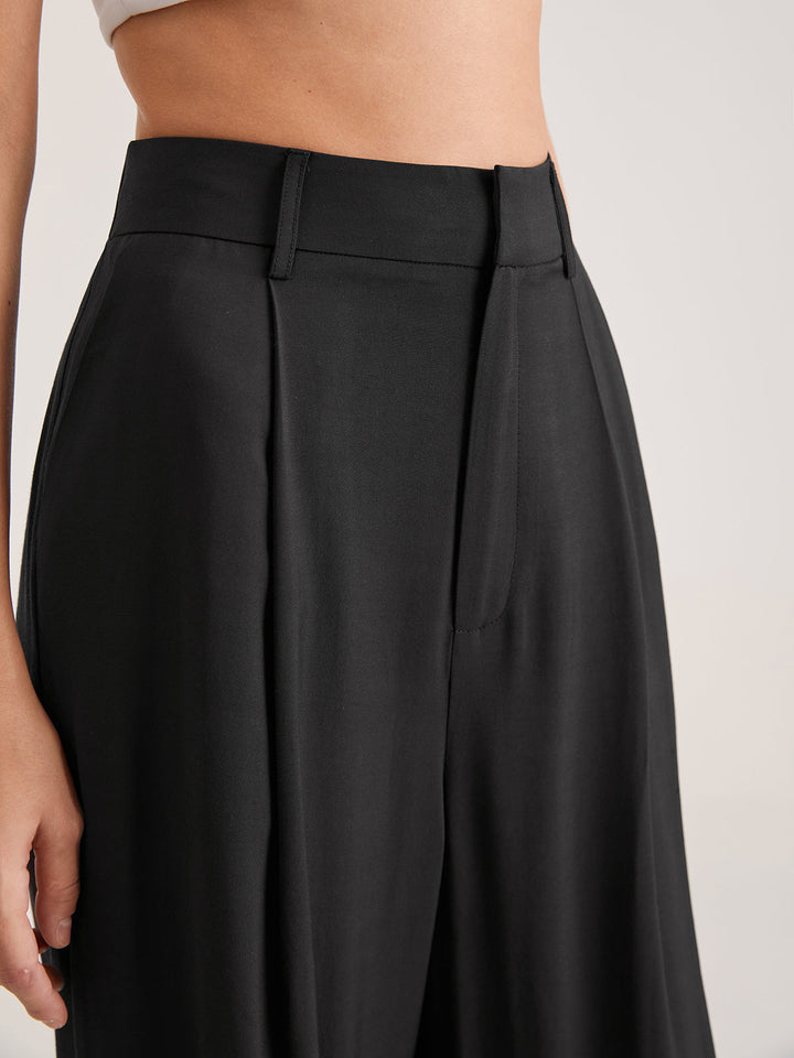 Nadia – Pantaloni a Faldini con Vita Alta 4