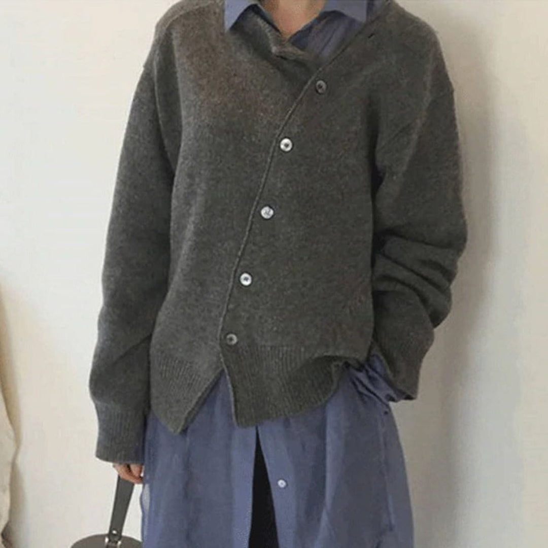 Nalani - Giacca Confortevole in Cashmere con Dettagli a Bottoni 4