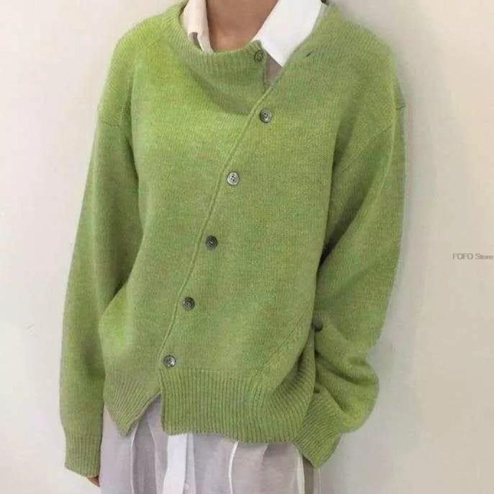 Nalani - Giacca Confortevole in Cashmere con Dettagli a Bottoni 5
