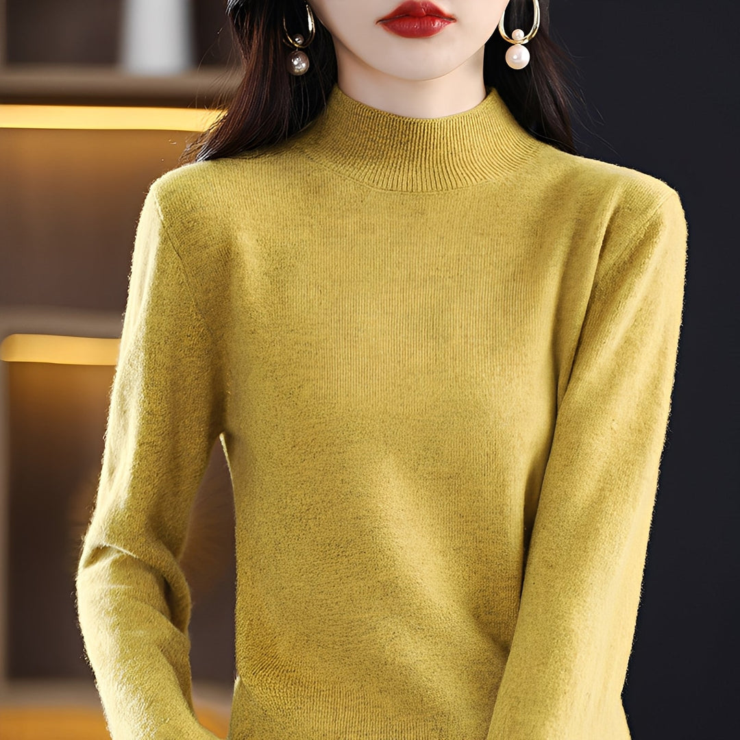 Natille - Maglione casual in cashmere di lana per donne 5
