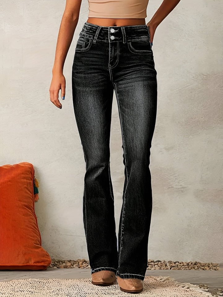 Neely - Jeans casual a vita alta per donne 3