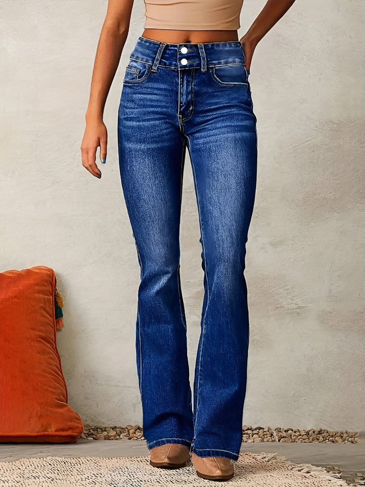 Neely - Jeans casual a vita alta per donne 4