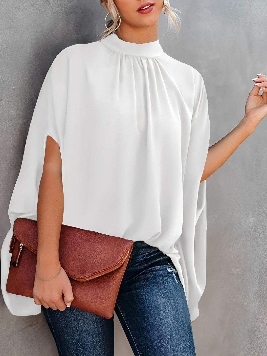 Nicola - Camicetta elegante con flair per donne 4
