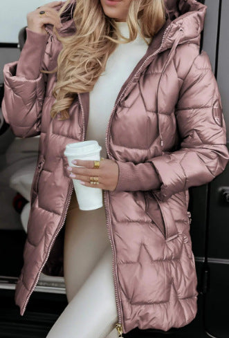 Nolwen | Cappotto Invernale Elegante con Cappuccio e Imbottitura 9