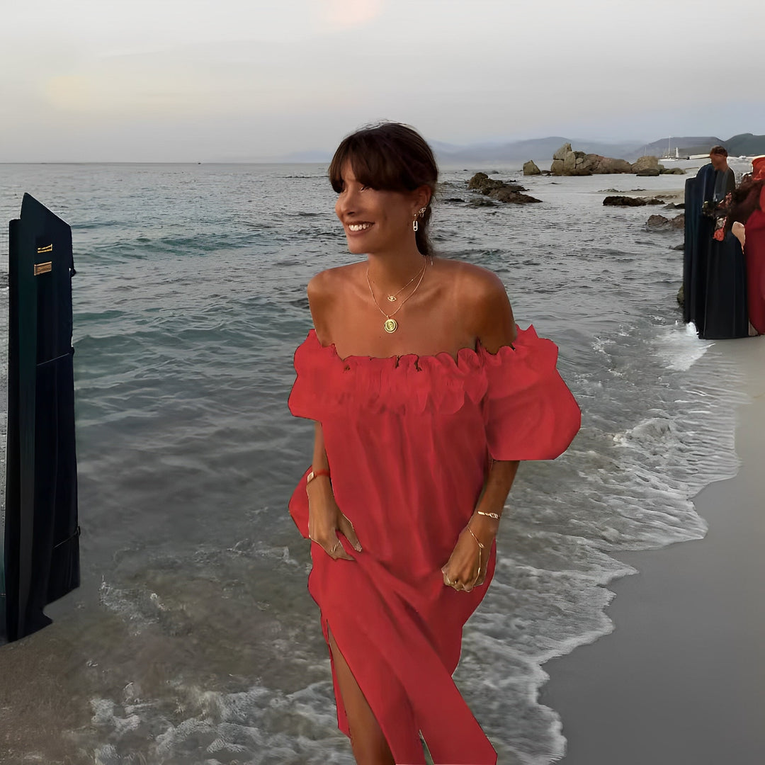 Patrice - Abito con spacco e spalle scoperte da donna 2