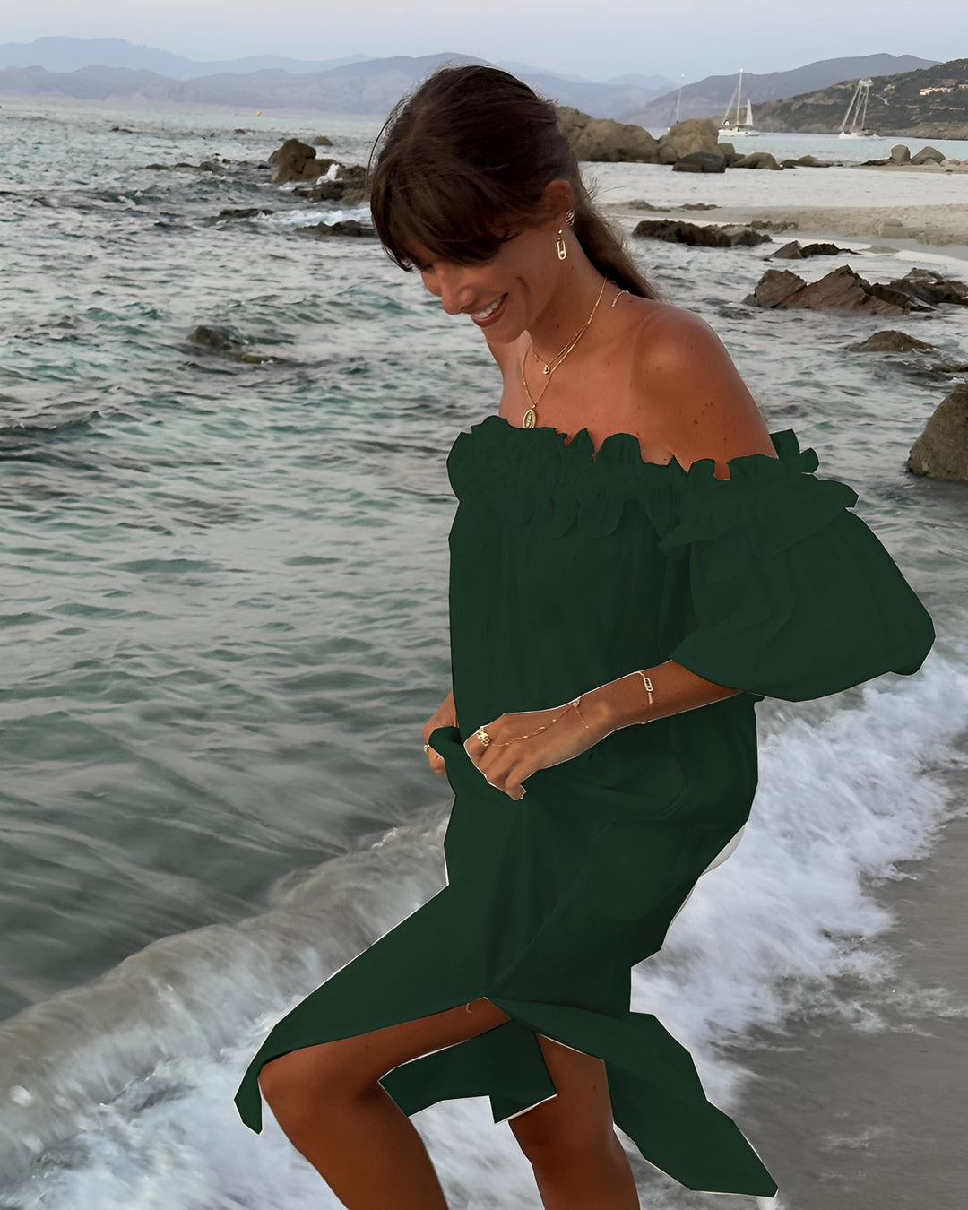 Patrice - Abito con spacco e spalle scoperte da donna 5