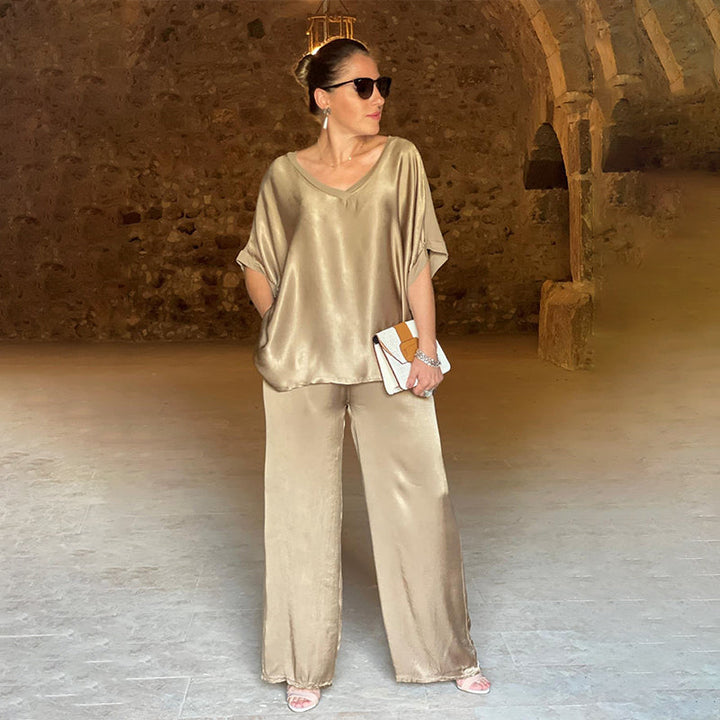Pauline | Completo in raso lucido 2