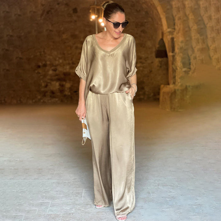 Pauline | Completo in raso lucido 3