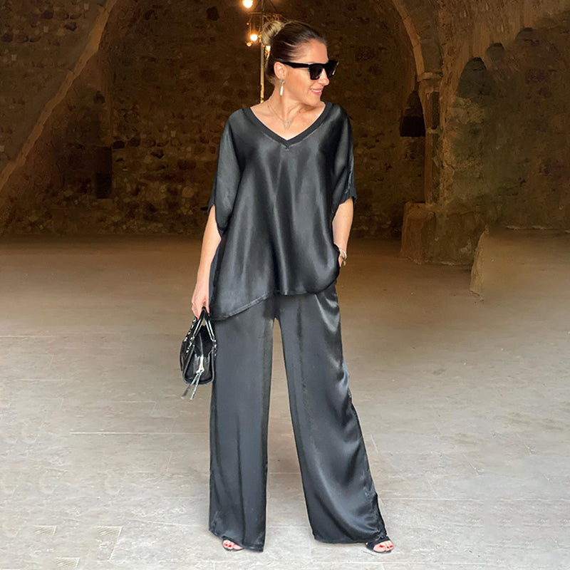 Pauline | Completo in raso lucido 7