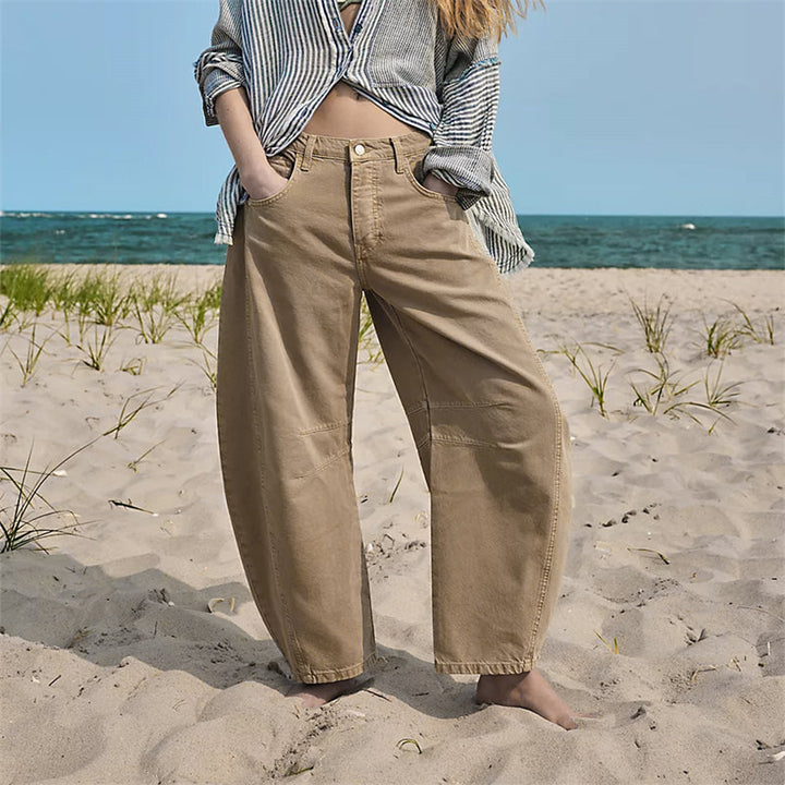 RIA | JEANS CHIC A GAMBA LARGA 10