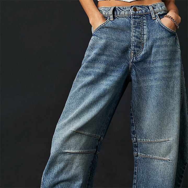 RIA | JEANS CHIC A GAMBA LARGA 11
