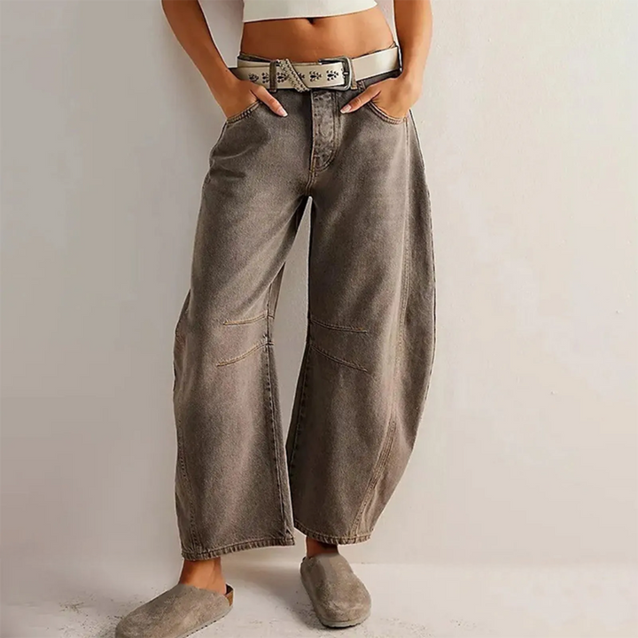 RIA | JEANS CHIC A GAMBA LARGA 12