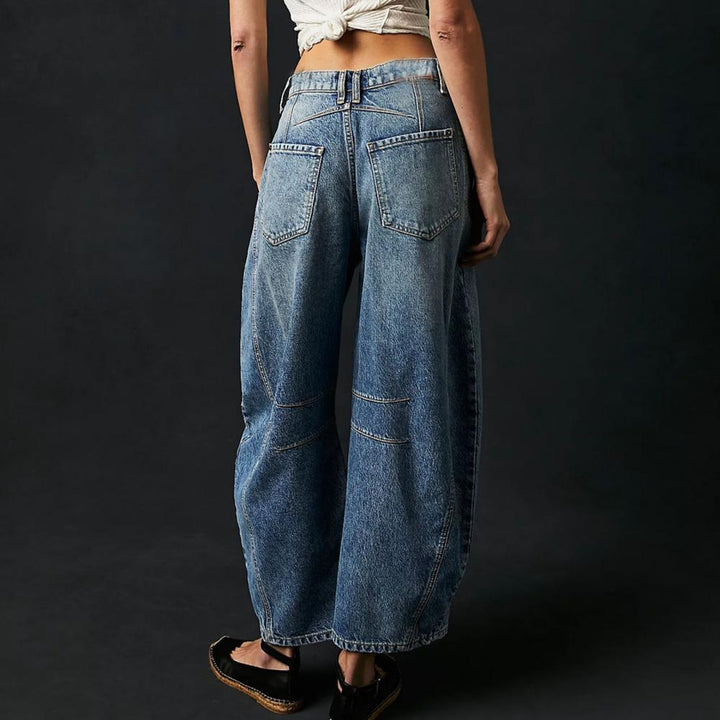 RIA | JEANS CHIC A GAMBA LARGA 7